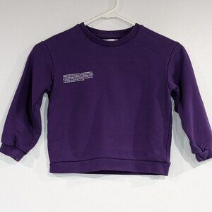 Pangaia 365 Midweight Sweatshirt Purpe Size 5-6